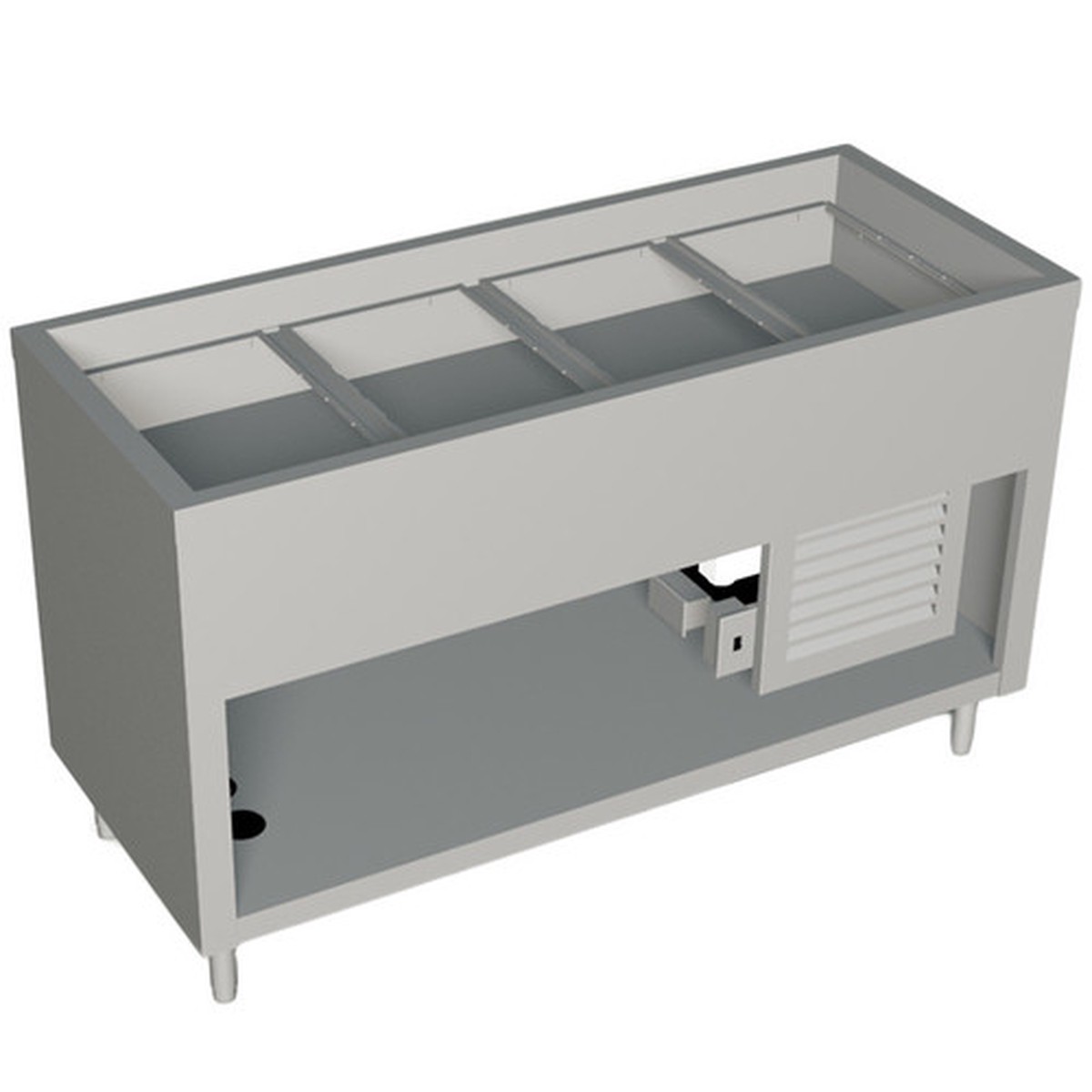 316-25SS-N7 | 60′ | Serving Counter, Cold Food