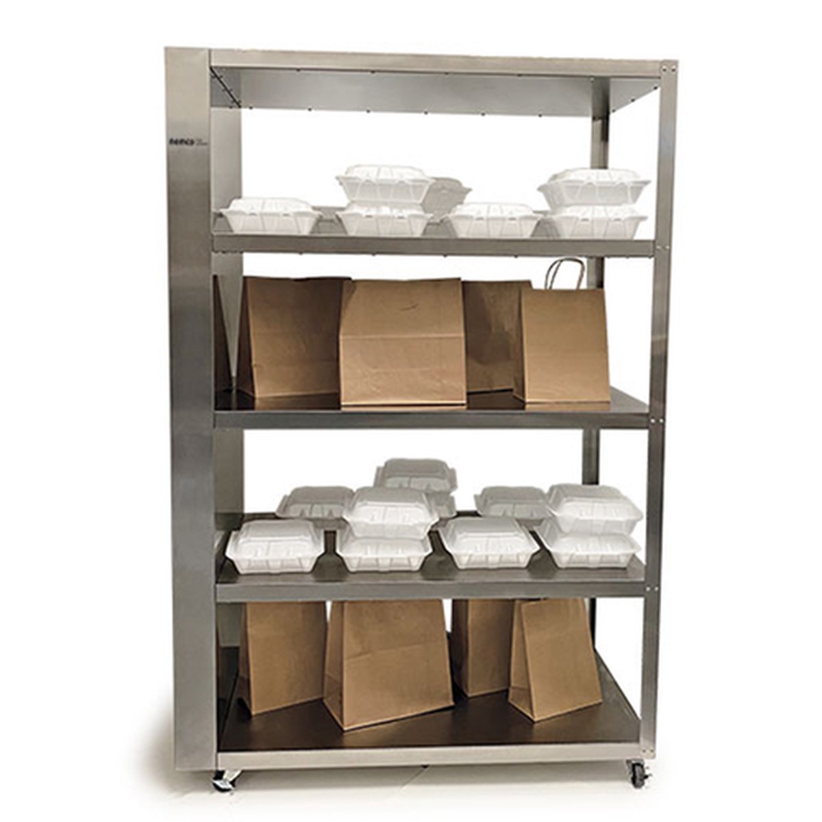 6303-2 | 41′ | Shelving Unit, To-Go & Delivery Staging
