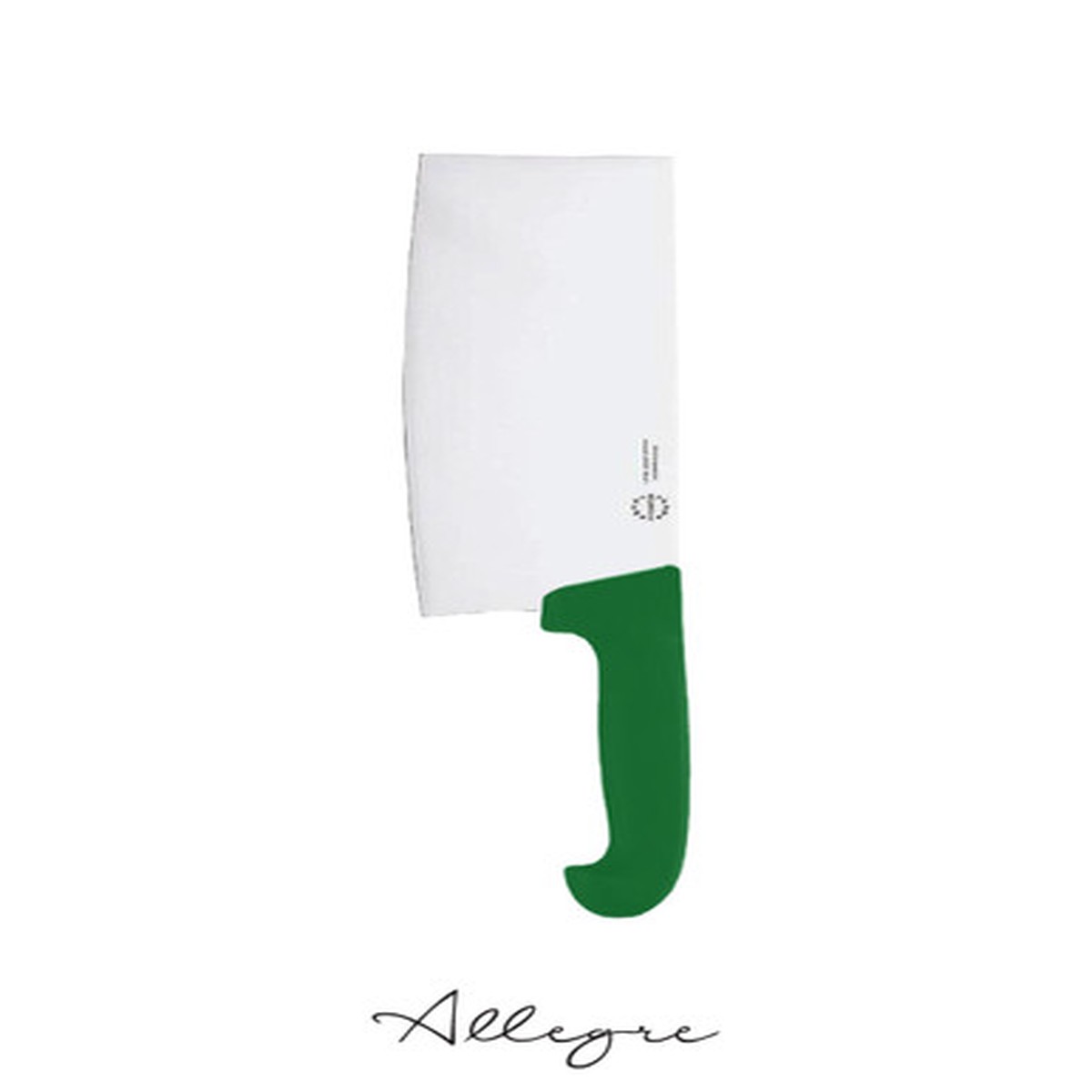 8 in. Blade Chinese Vegetable Cleaver, Green Handle, Professional Grade – Professional