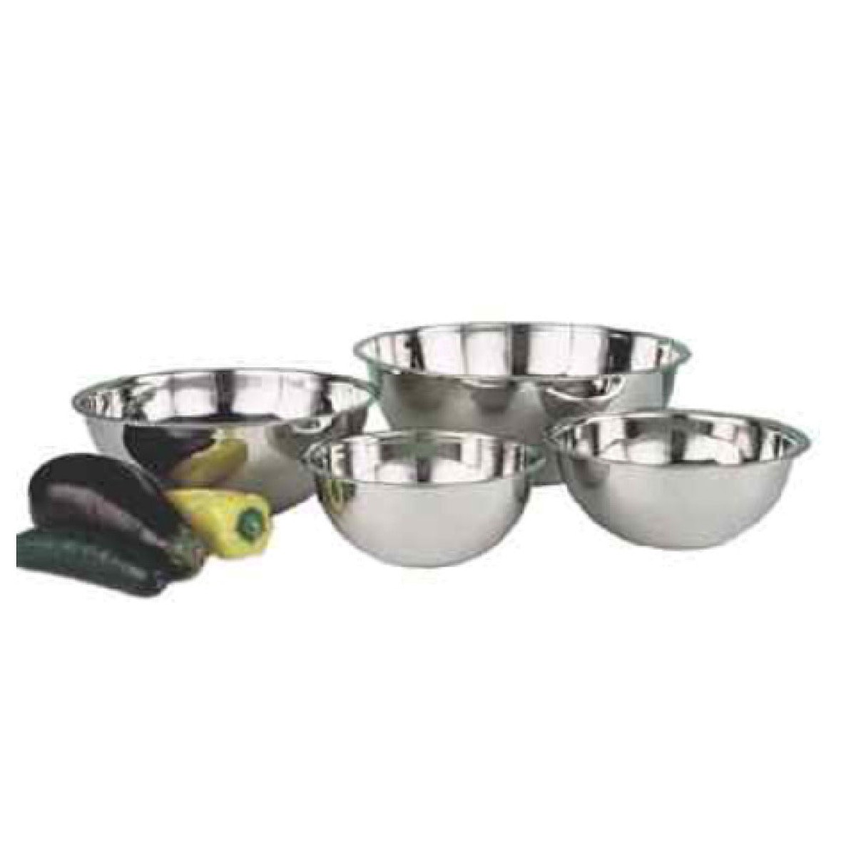 Admiral Craft DMB-8 7 Quart Mixing Bowl Extra Heavy Stainless Steel Mirror Finish