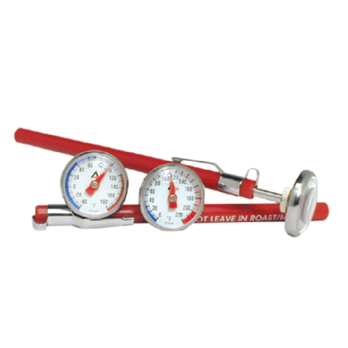 Admiral Craft PT-3 1 Inch Dial Pocket Thermometer Stainless Steel with Shock Resistance