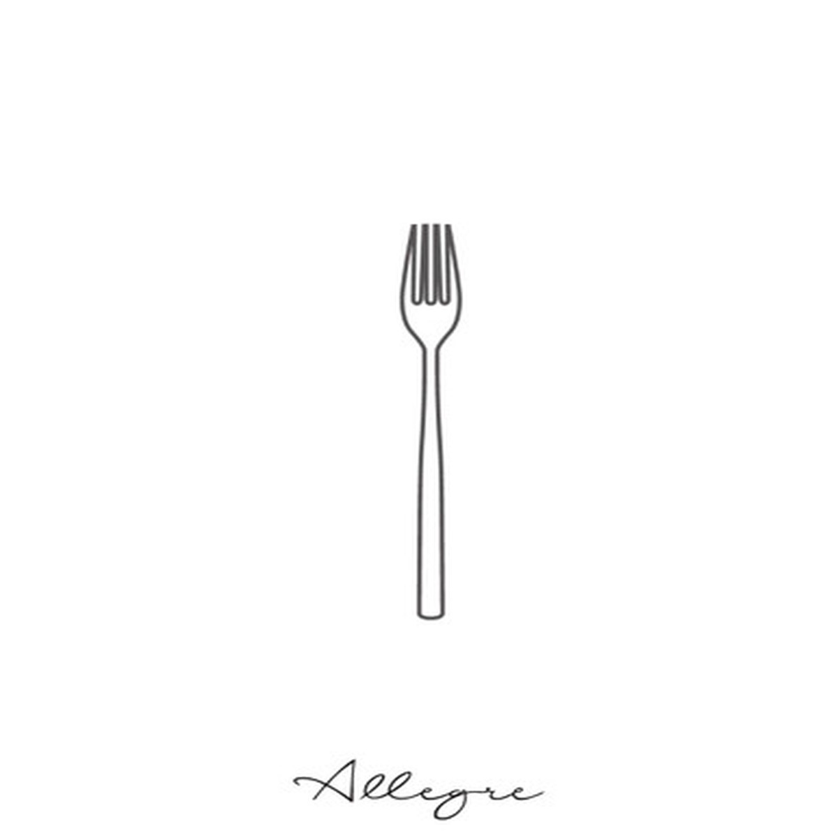 Aliya Salad/ Dessert Fork; Asian Dinner Fork
