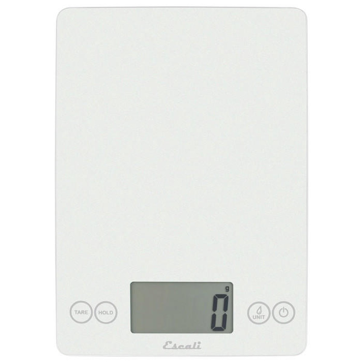 Arti Glass Digital Kitchen Scale, White