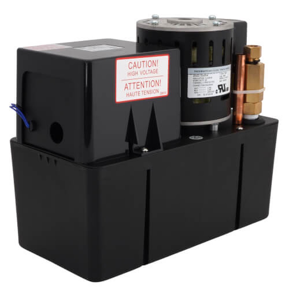 Beckett Pumps CB501UL Heavy Duty Industrial Condensate Pump, 50 Ft Shutoff (1/5 HP, 115V)