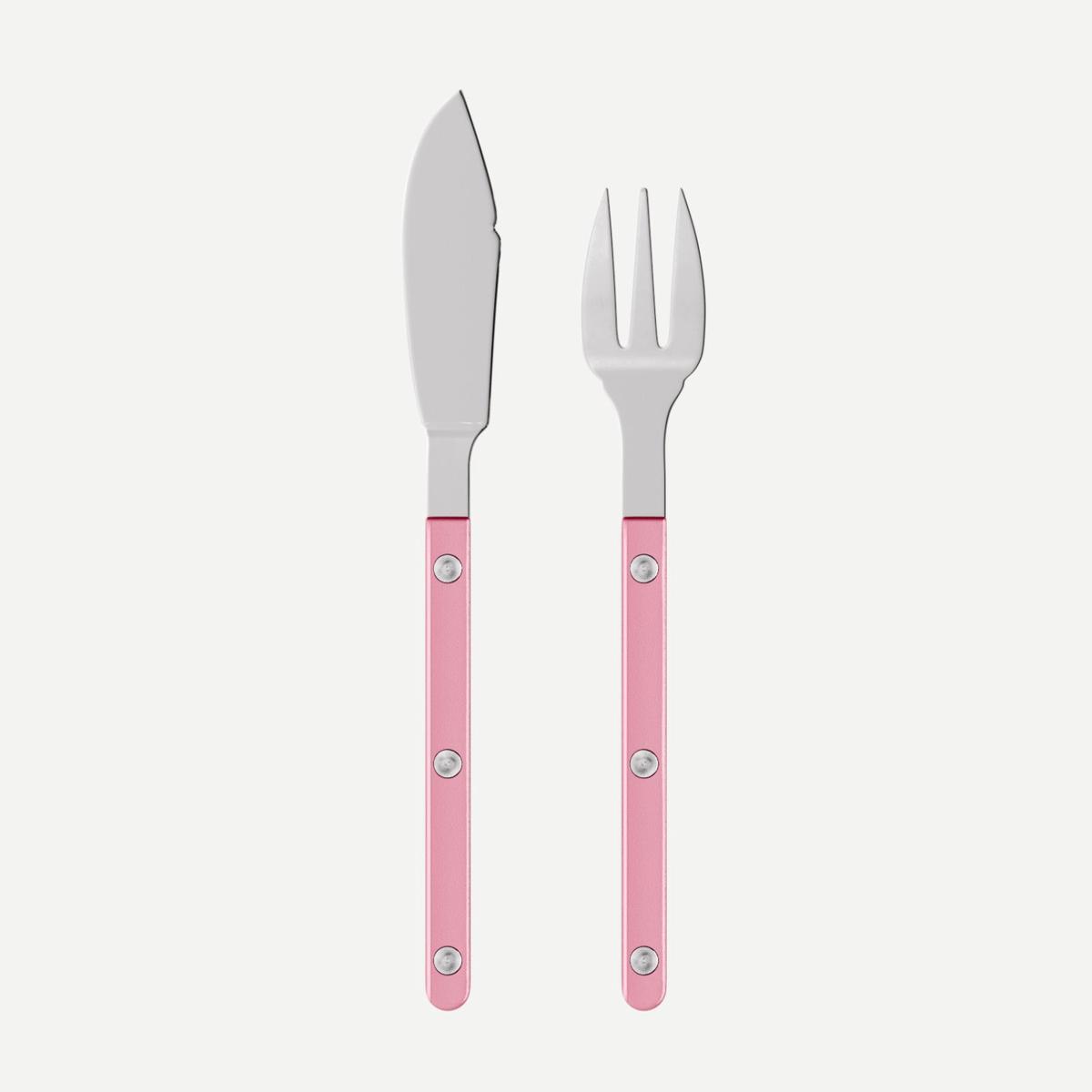 Bistrot Pearly, Soft pink – Fish set