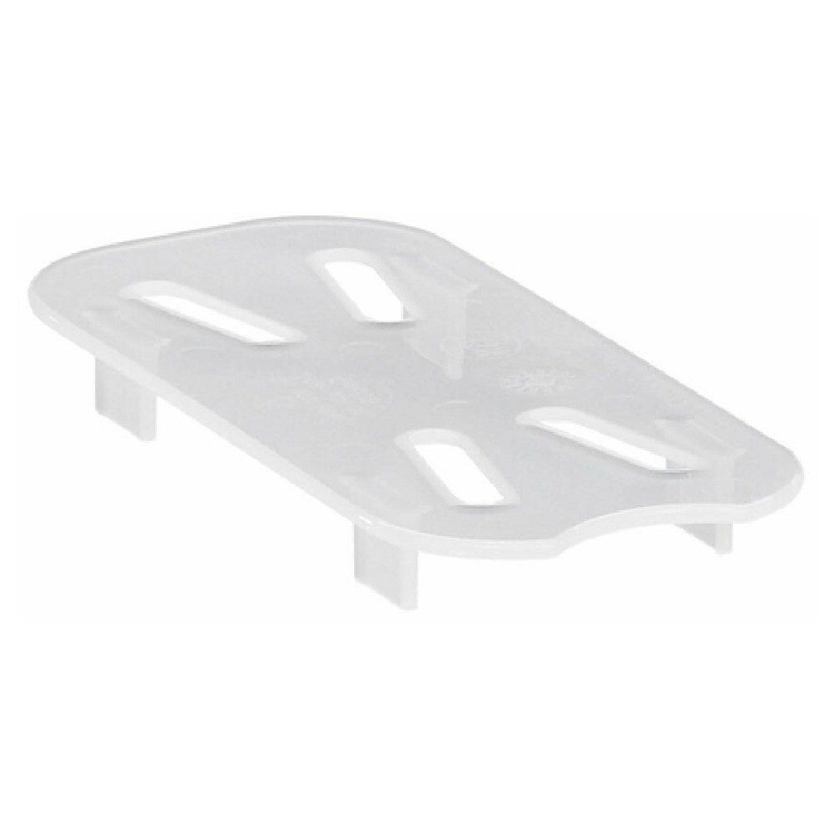 Cambro 90PPD190 1/9 Size Drain Shelf to Fit 92 and 94PP Translucent Polypropylene