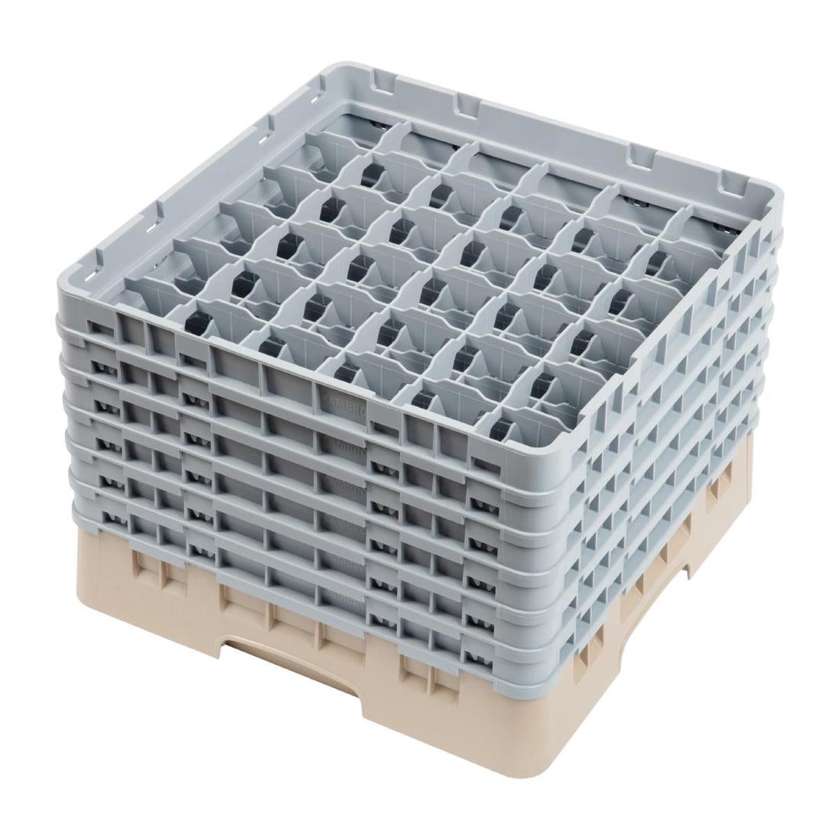 Cambro Camrack Beige 36 Compartments Max Glass Height 298mm – DW560