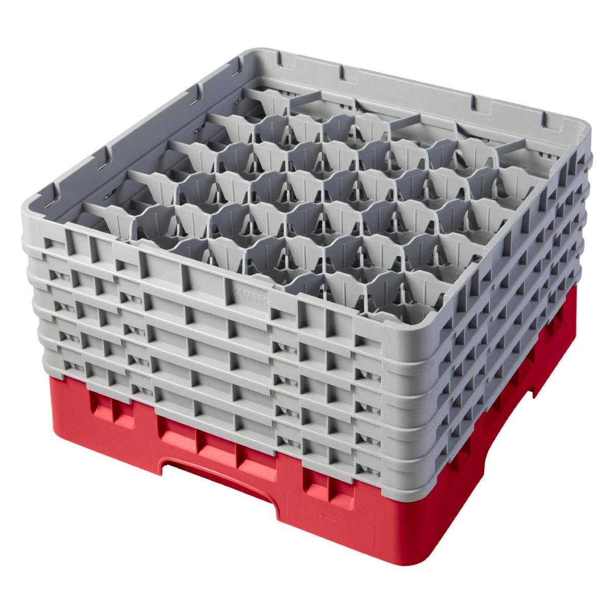 Cambro Camrack Red 30 Compartments Max Glass Height 258mm – CZ190