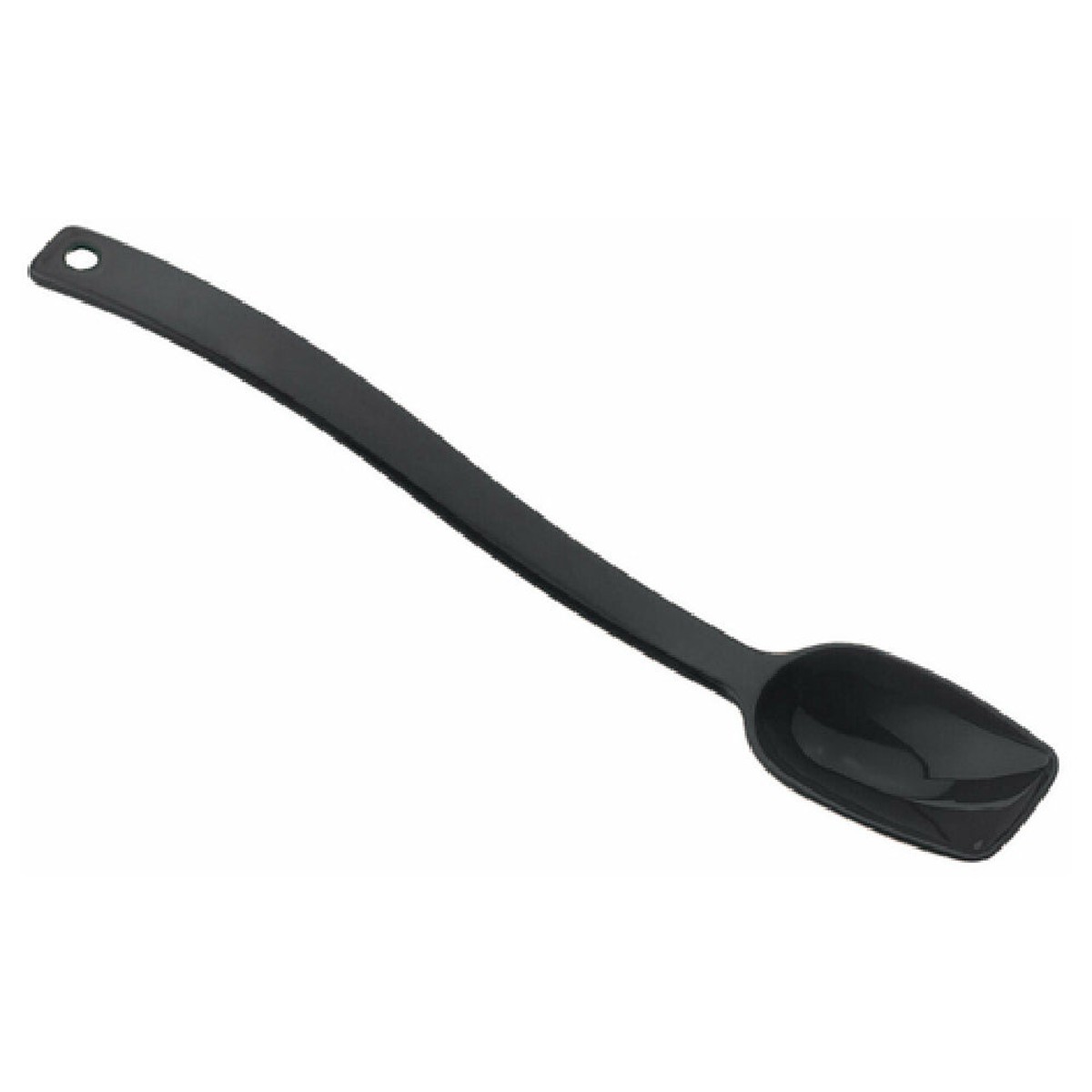 Cambro SPO10CW110 3/4 Oz Buffet Spoon Solid Black Polycarbonate 10 Inch