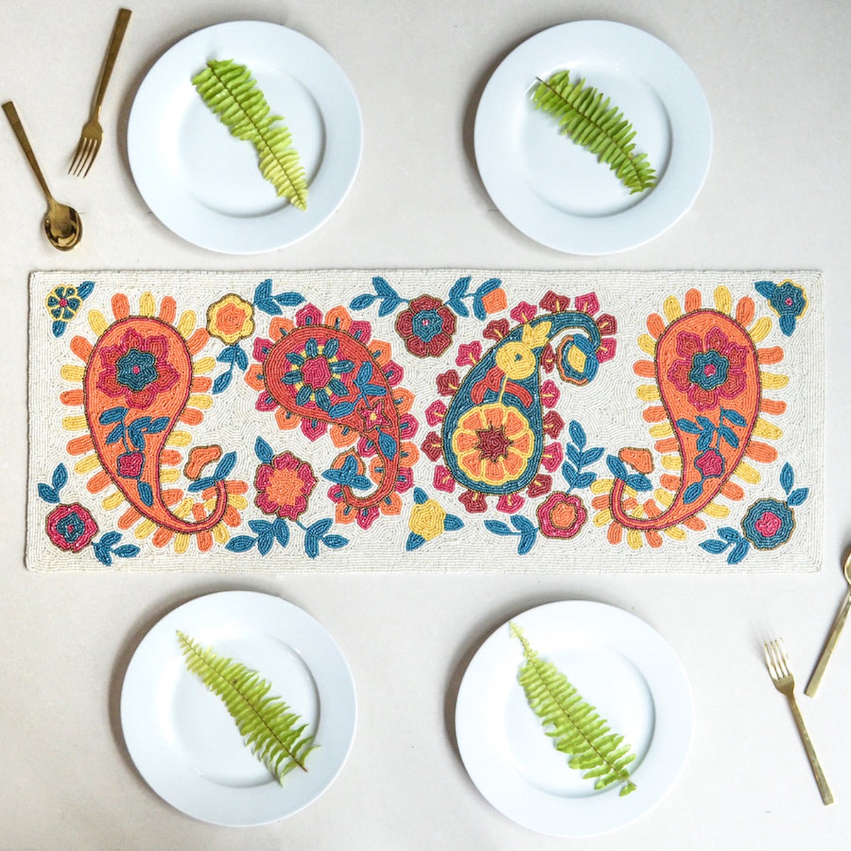 Colourful Beads Runner