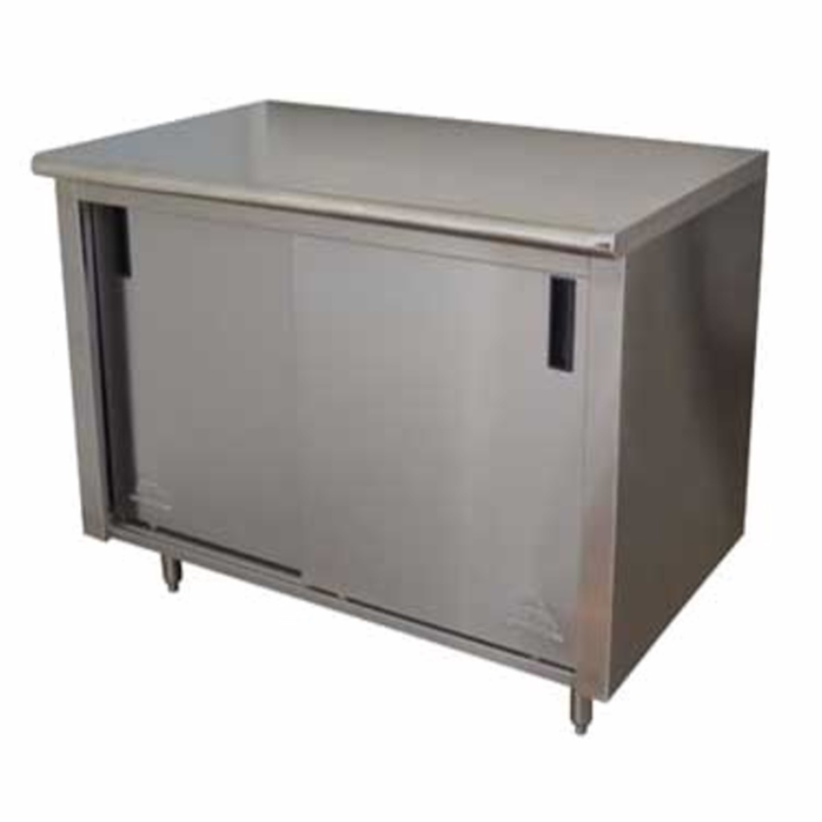 ECB-SS-249M | 108′ | Work Table, Cabinet Base Sliding Doors
