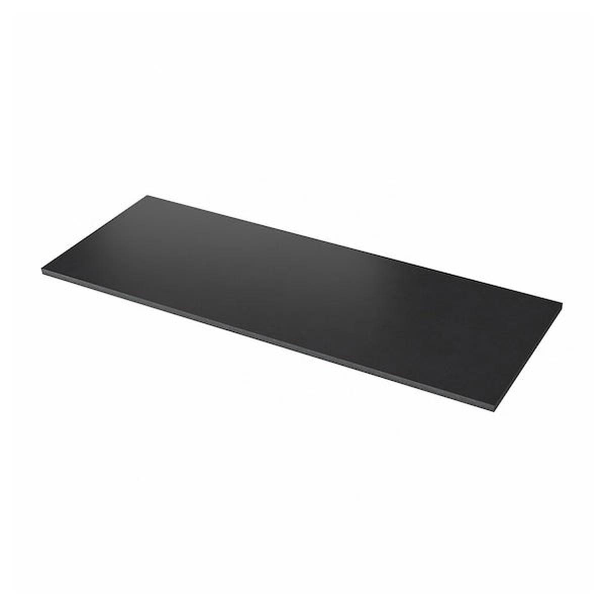 EKBACKEN worktop, black/laminate, 246×2.8 cm