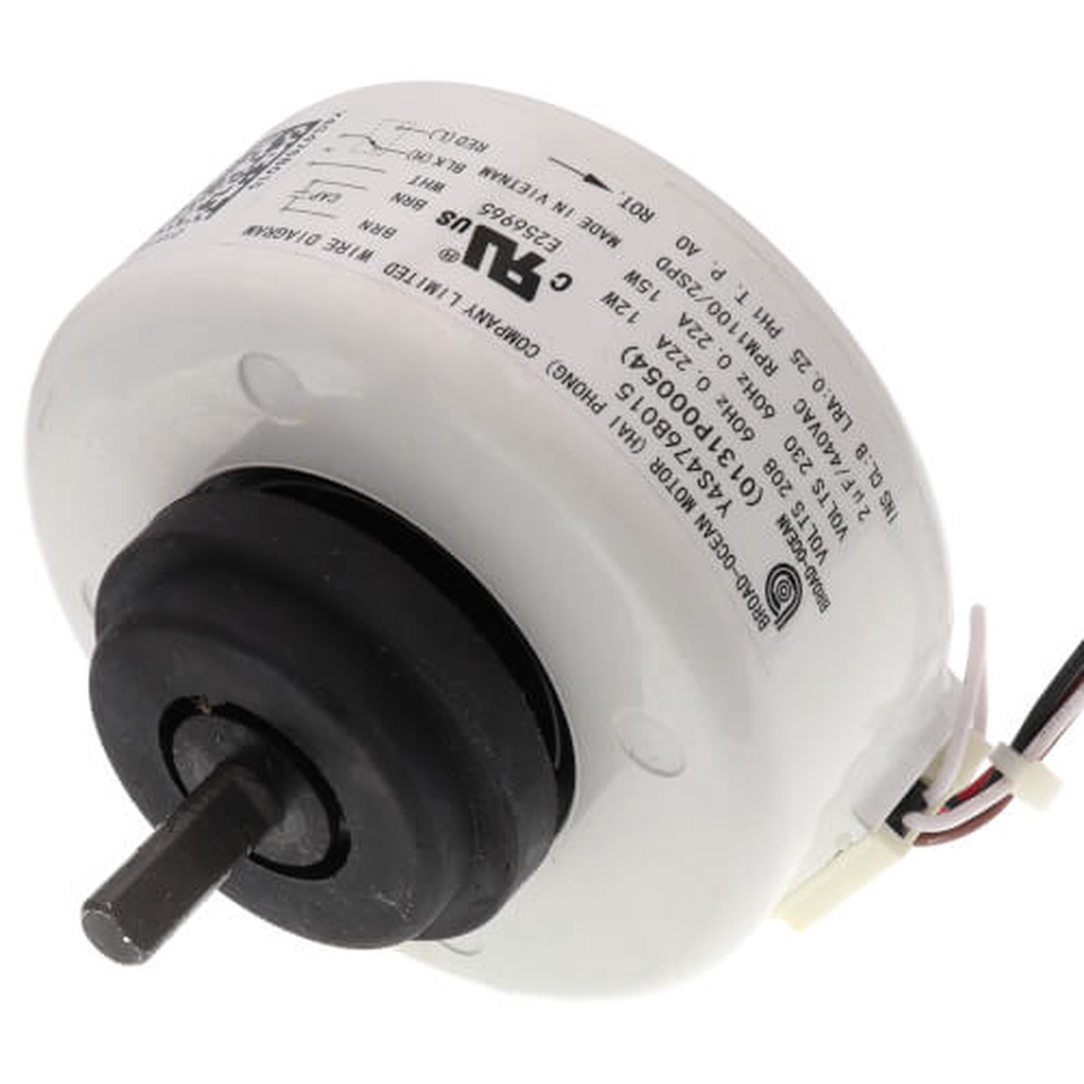 Goodman-Amana 0131P00054SP 2 Speed Fan Motor (1100 RPM, 208-230V)