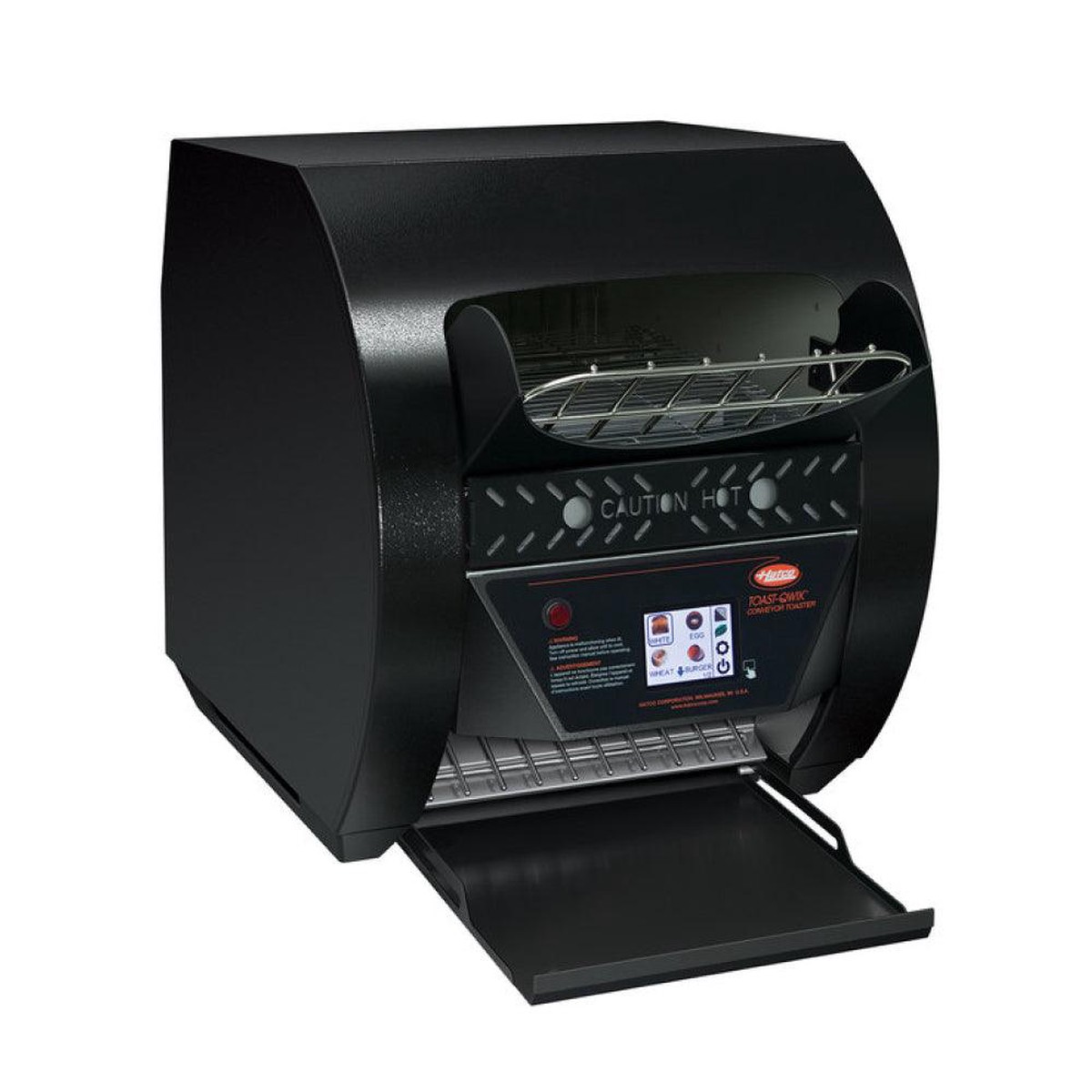 Hatco TQ3-900 10.15″ Toast-Qwik Electric Conveyor Toaster with 2″ Opening – 900 Slices Per Hour, 240V