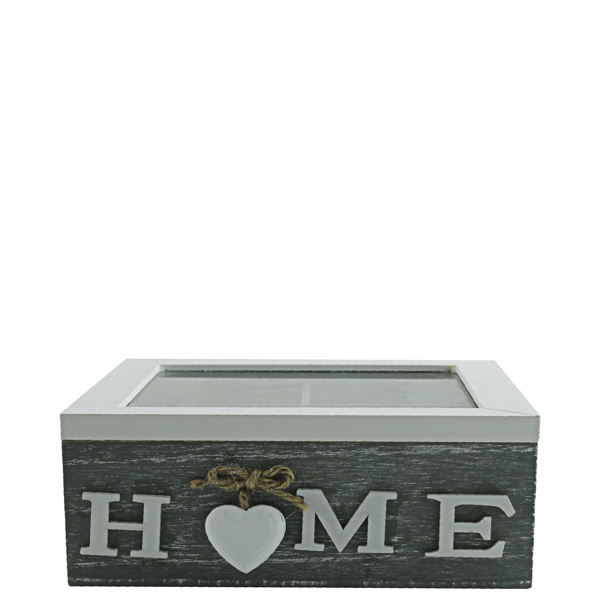 Kitchen Life Home Tea Box Small – Grey