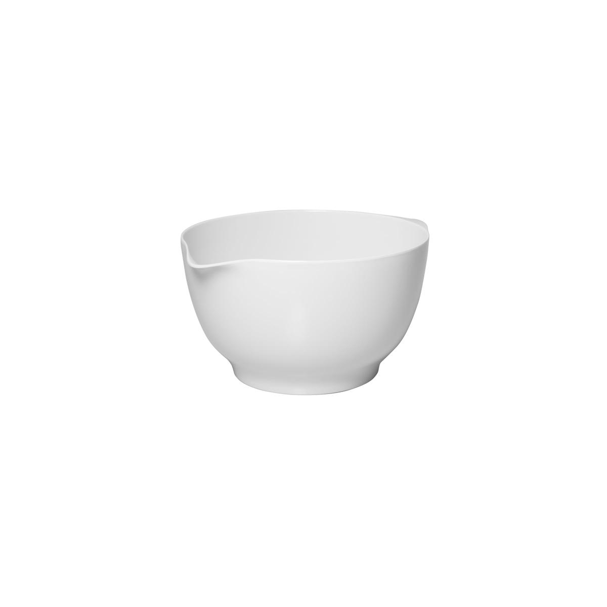 Melamine Mixing Bowl – White 2.5L