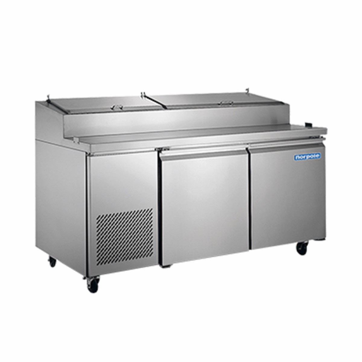 NP2R-PT | 71′ | Refrigerated Counter, Pizza Prep Table
