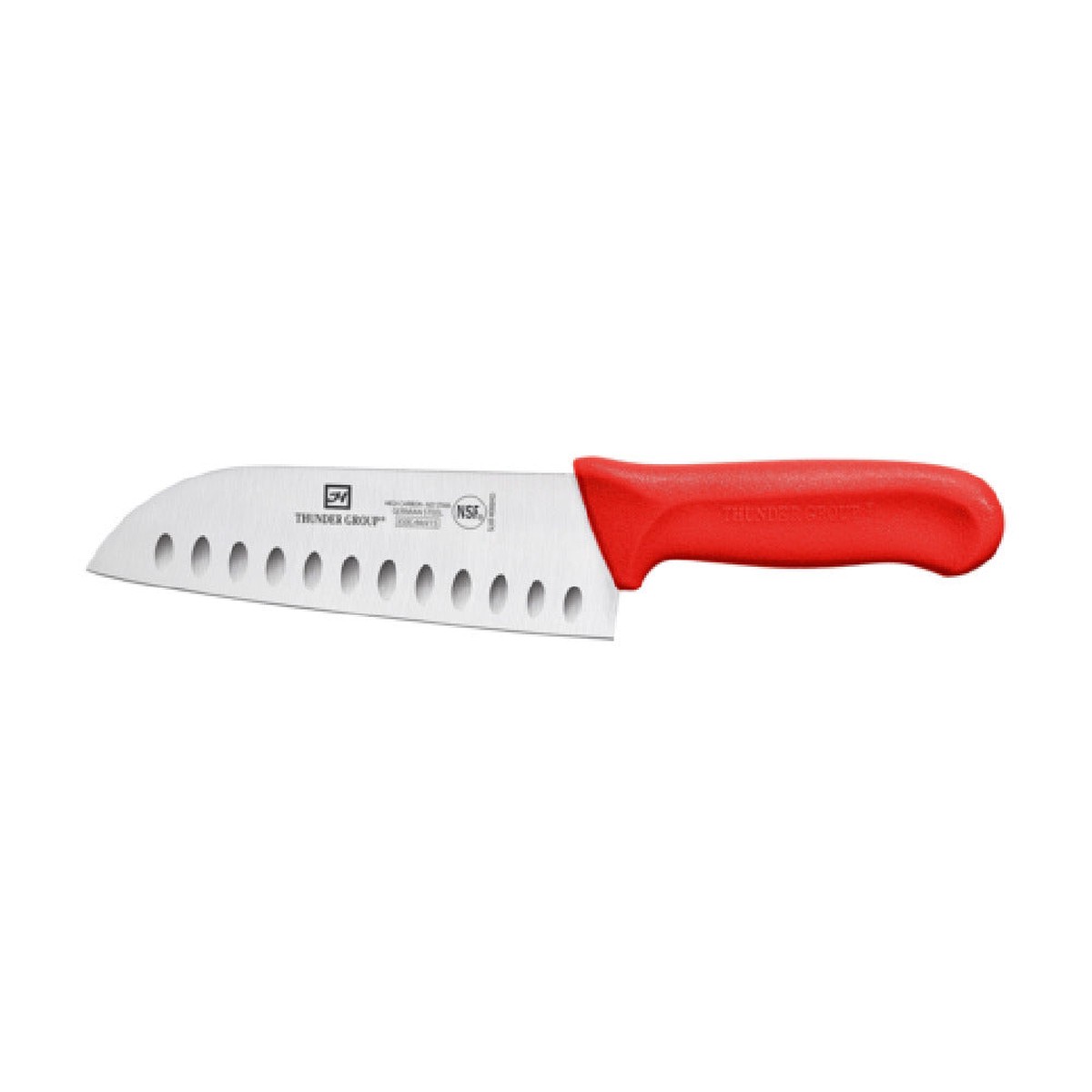 Thunder Group SLKF408BRD Santoku Knife 7″ Blade Hollow Ground