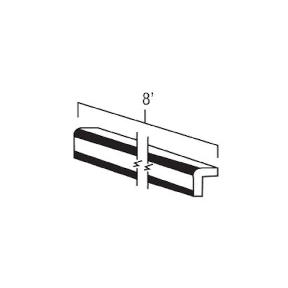 Toffee Shaker 8′ Outside Corner Molding Pre-Assembled