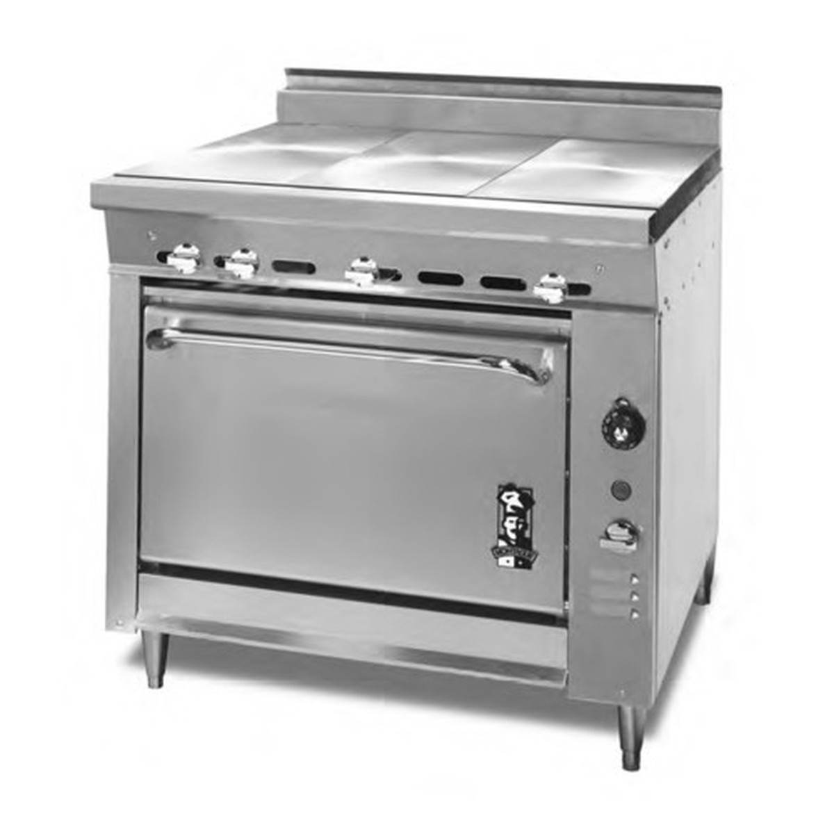V136-9E | 36' | Range, 36 Heavy Duty, Gas