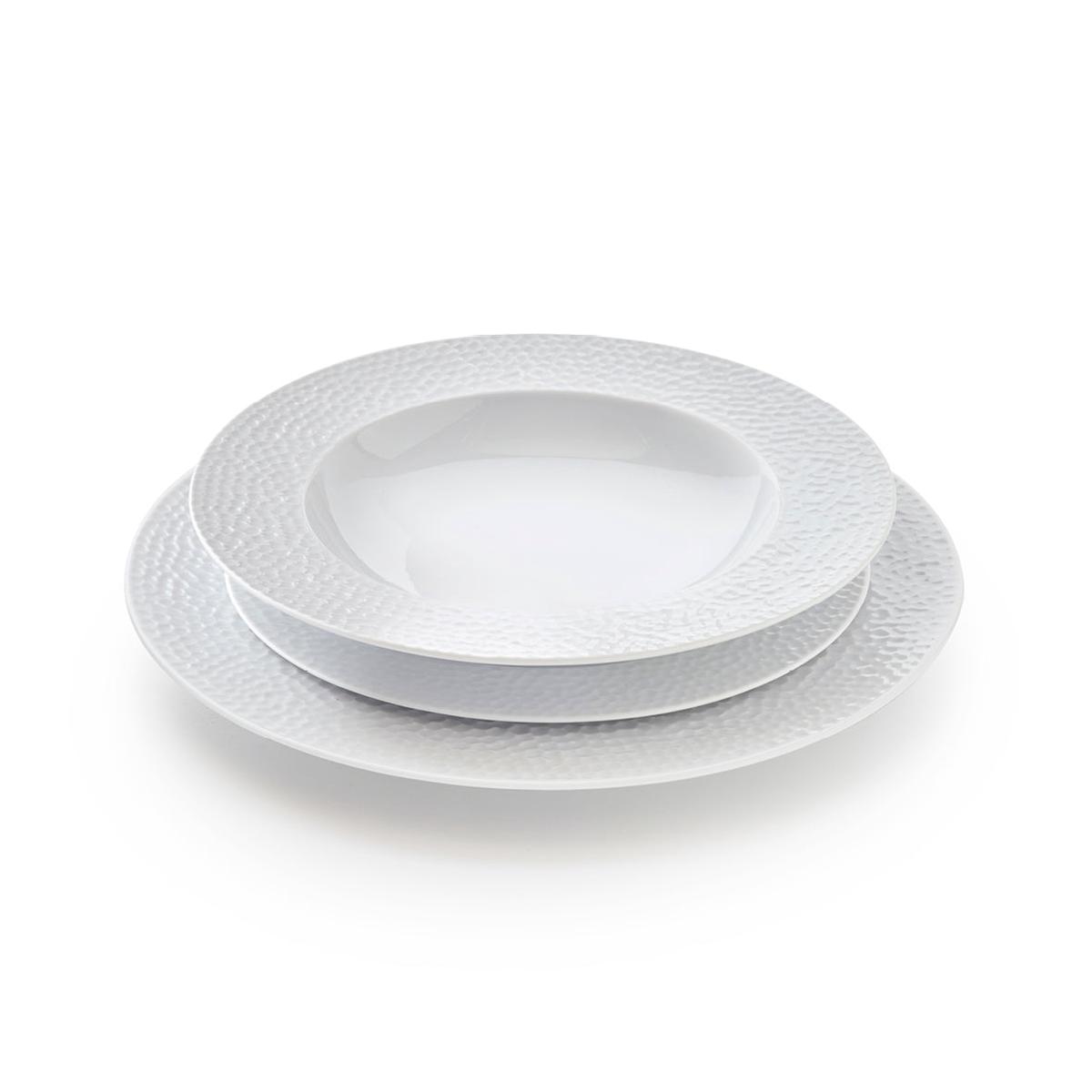 18-piece dinnerware set – Martello White