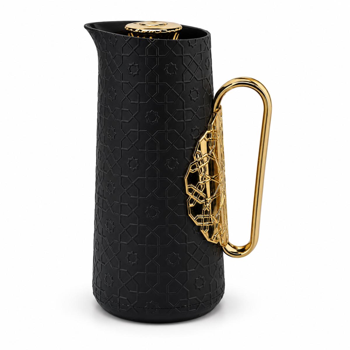 Arabic Modern Contemporary Vaccum Flask 1.0L – Black