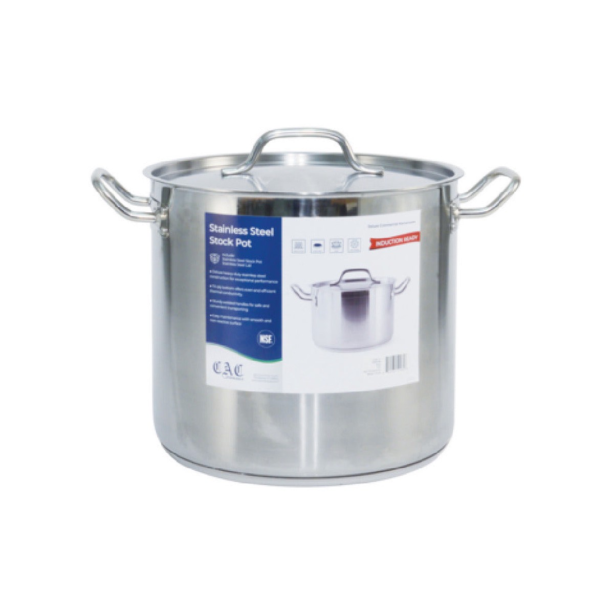 CAC China STKP-16 Stock Pot 16 Qt. 11″ X 9-7/8″