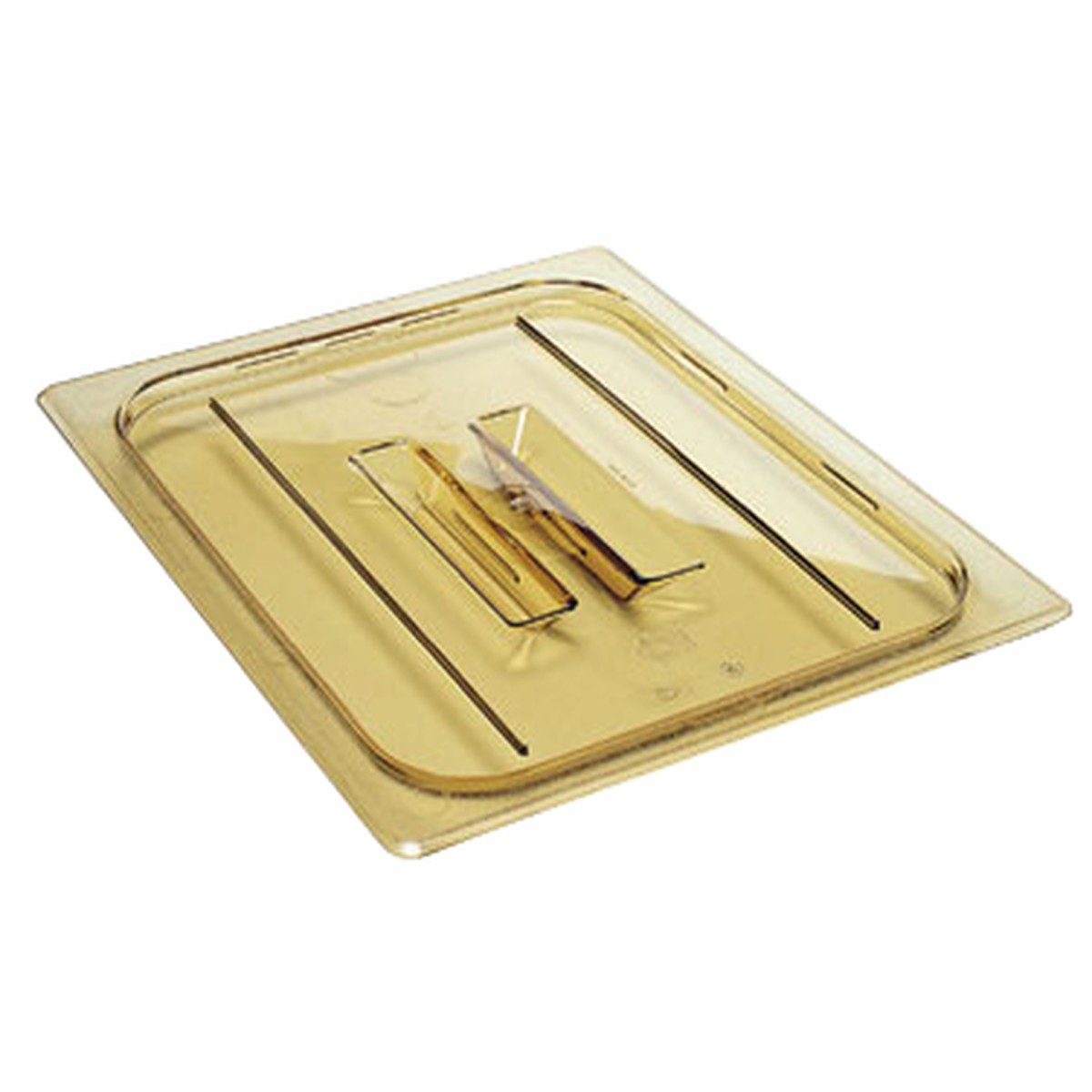Cambro 10HPCH150 H-Pan Full size Food Cover (with Handle), Amber, NSF