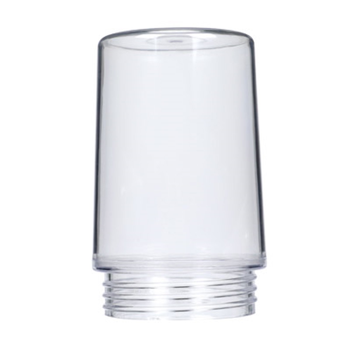 Component Hardware L10-X008 globe, for walk-in cooler light fixtures, clear polycarbonate