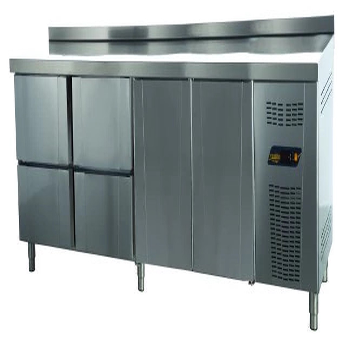 COUNTER TYPE PATISSERIE REFRIGERATOR – 2 DRAWERS + 3 DOORS