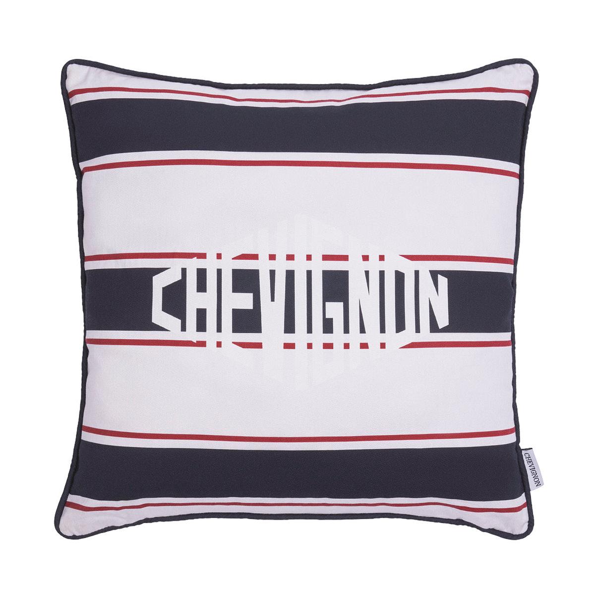 Cushion striped – Blue / Red