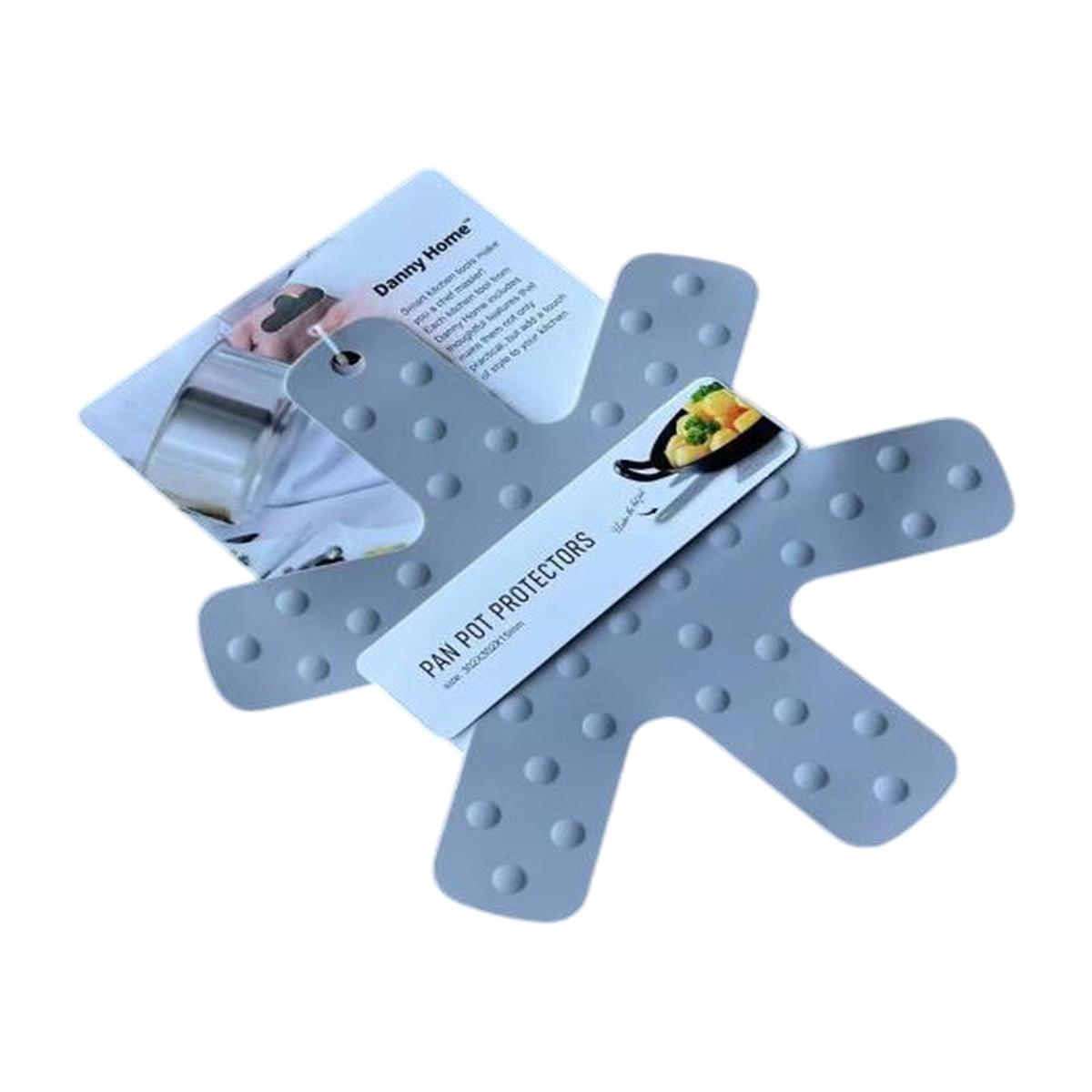 Danny Home Silicone Panpot Protector 30.2X30.2X1.5Cm-Grey