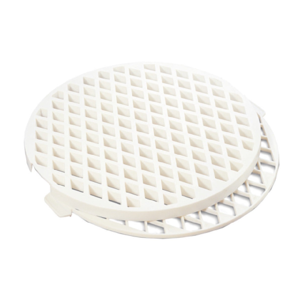 JB Prince B629 12 Inch Dough Cutter Lattice Pattern Plastic White