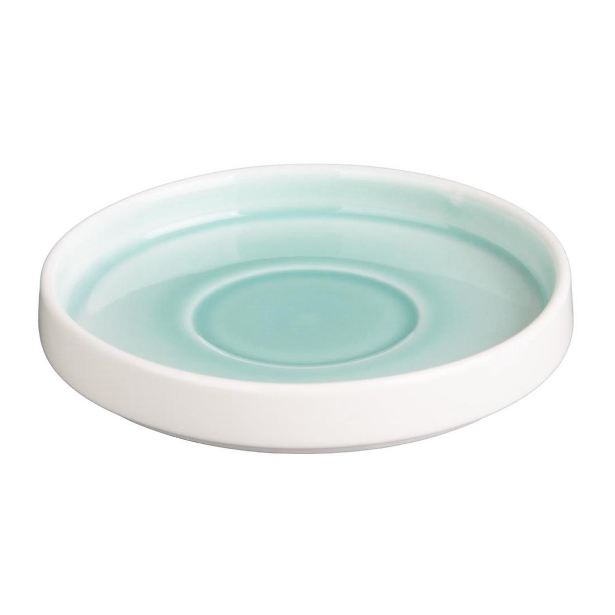 Olympia Fondant Saucers Mint 136mm for CU442 (6 Pack) (Pack of 6) PAS-CU443