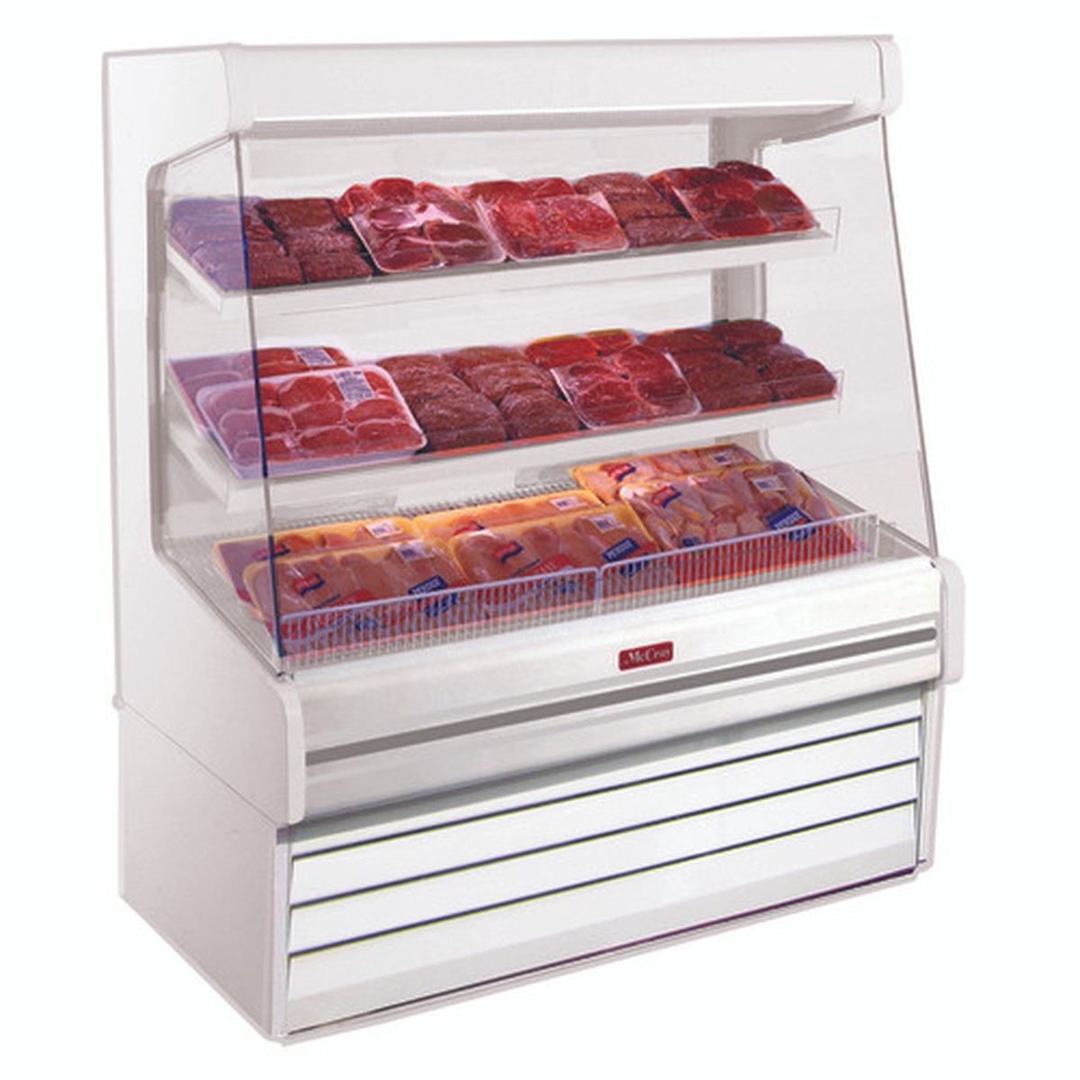 SC-OP30E-3L-LED | 39′ | Display Case, Produce