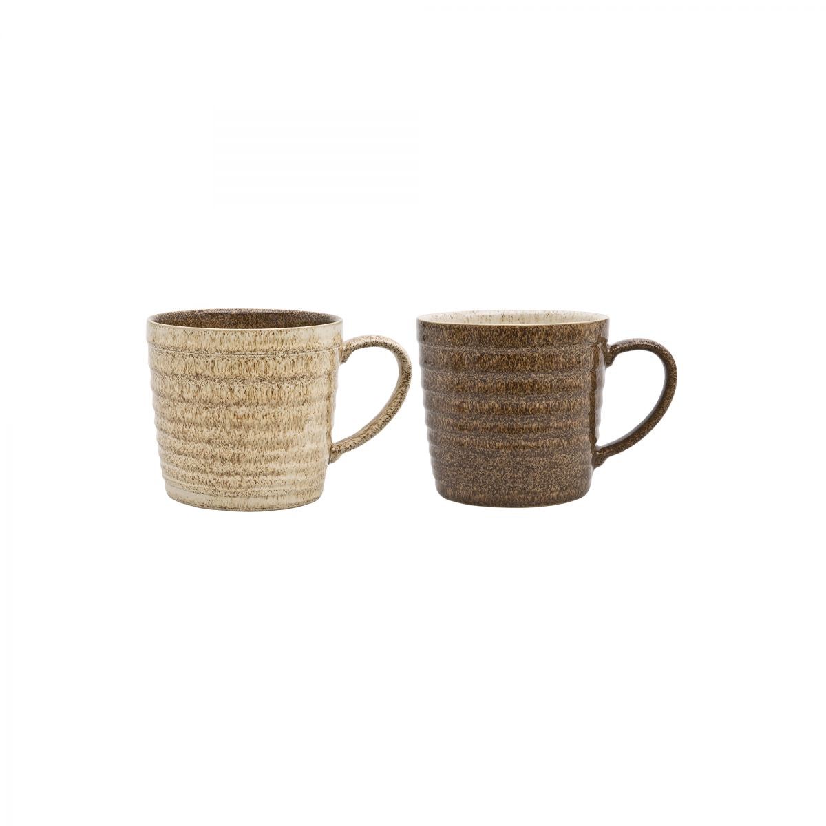 Studio Craft 2 Piece Ridge Mug Set