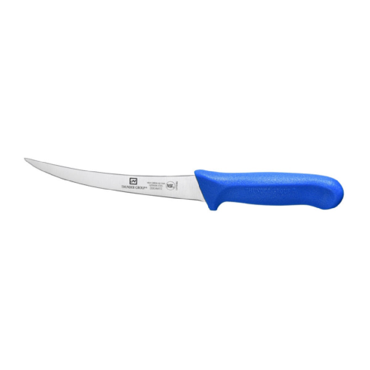 Thunder Group SLKF403BU 6 Inch Blade Boning Knife Polypropylene Handle Blue