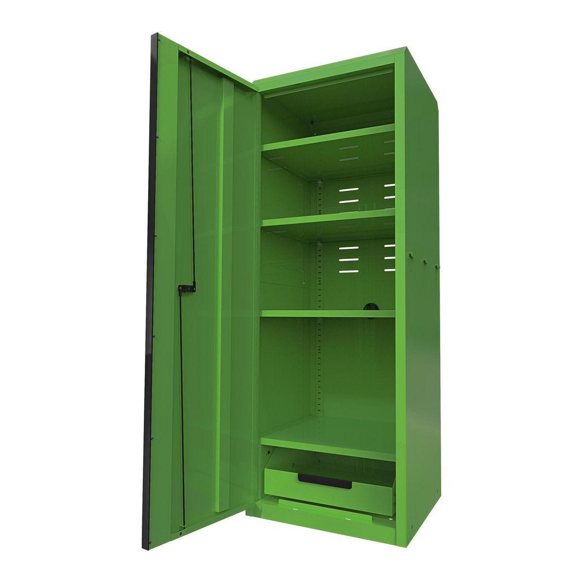 U.S. GENERAL 22 in. End Locker, Series 3, Green