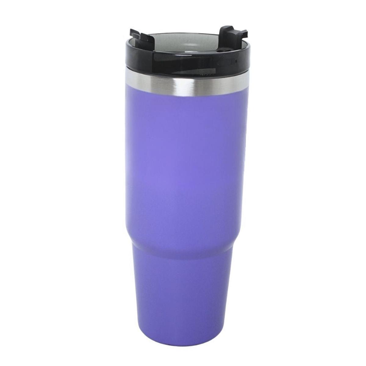 VACUUM FLASK 890ML PURPLE A