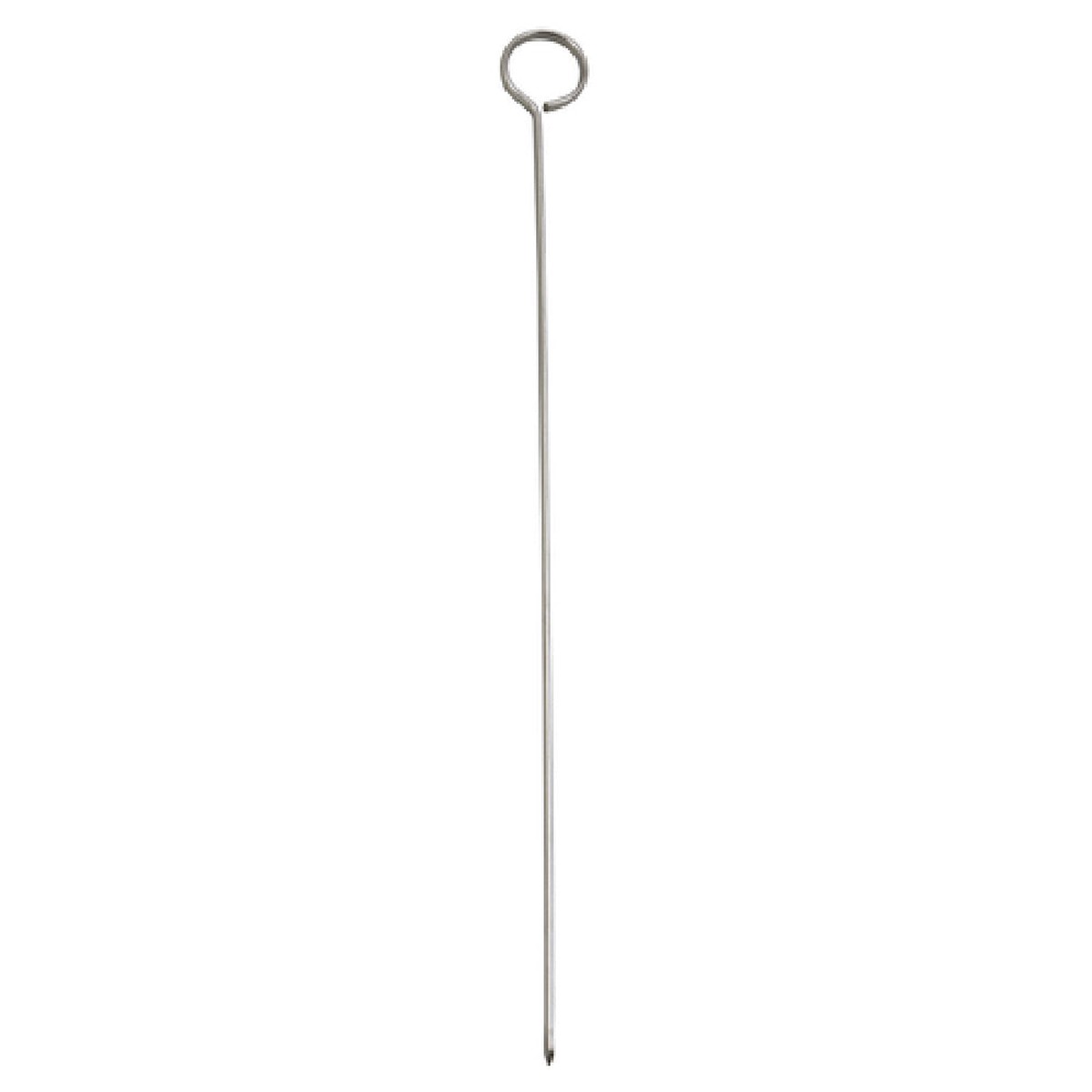 Winco SKO-12 12 Inch Skewer Flat Needle Oval Stainless Steel with Durability
