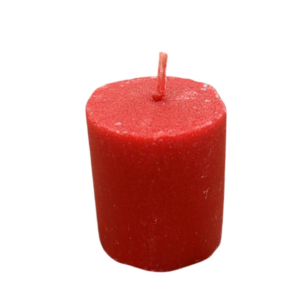 Candle-Lite Votive Candle Apple Cinnamon Crisp Fragrance – Red