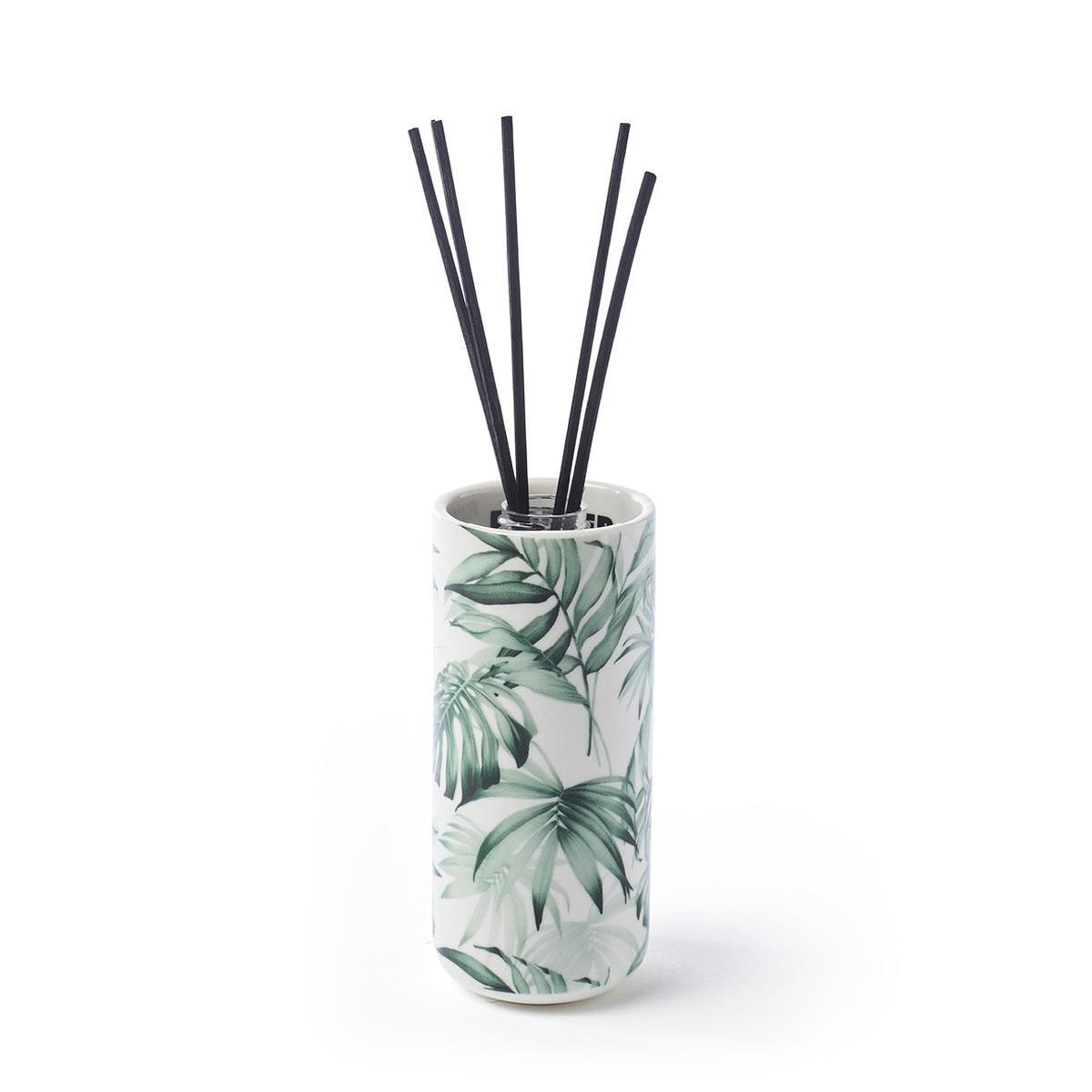 Fragrance sticks in porcelain holder Jungle White – Jasmin & Ylang – 100 ml