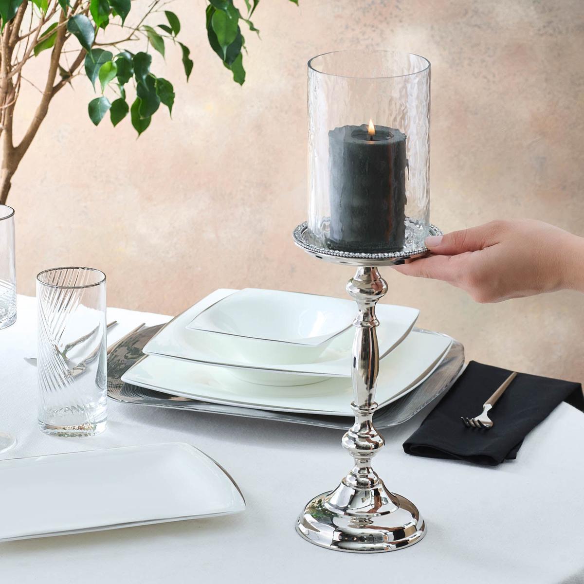 Home Majesty Candlestick, 40,75x10cm