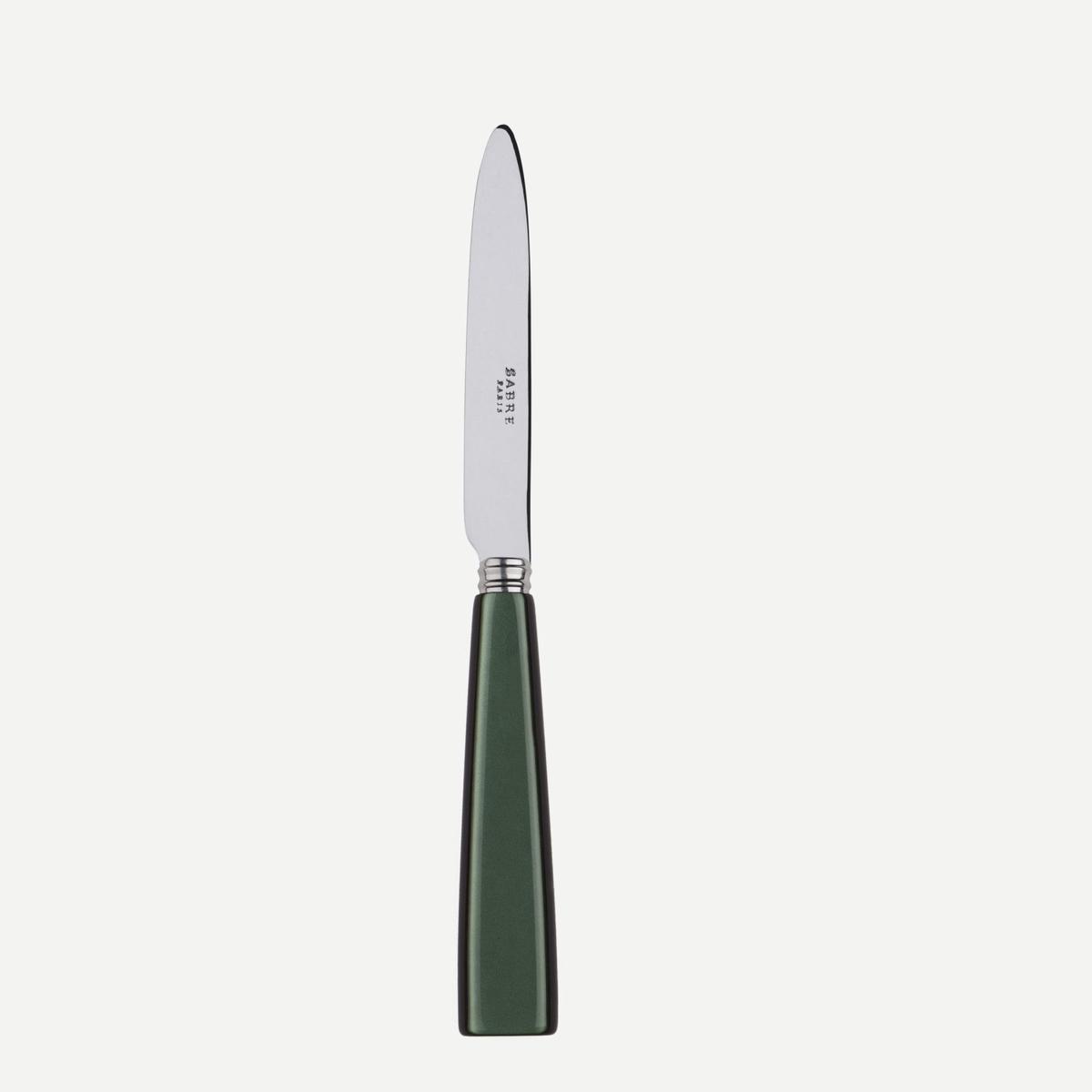 Icne, Dark green – Dessert knife