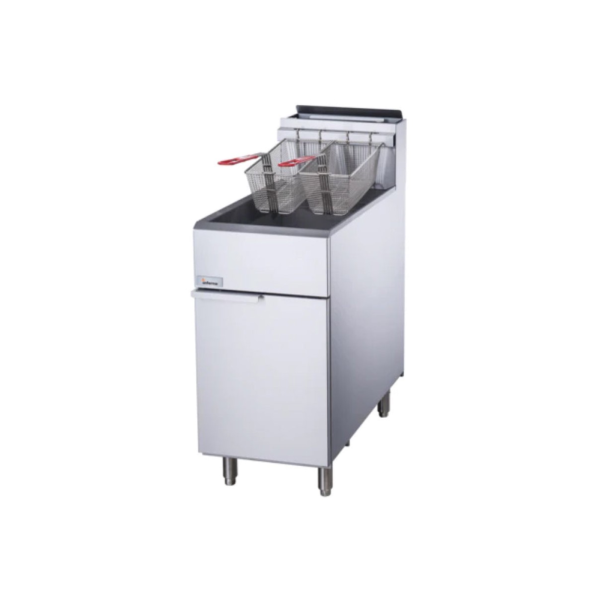 Inferno IF-70 70 Lb. Commercial Deep Fryer – 150,000 BTU