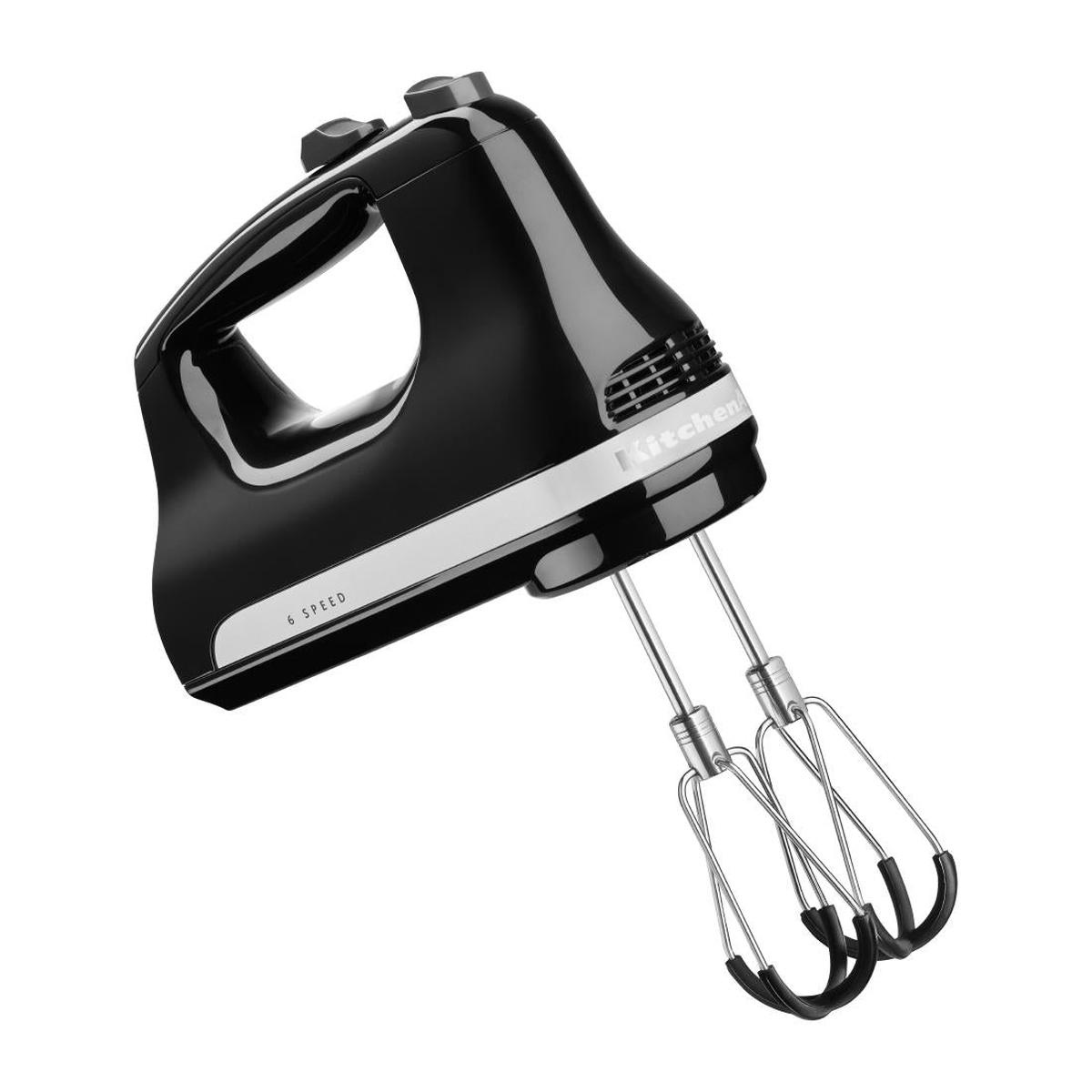 KitchenAid 6 Speed Hand Mixer with Flex Edge Beaters 5KHM6118BOB – CX779