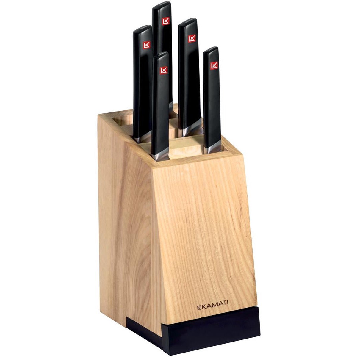 Knife Block Set With Tablet Stand – 6 Piece