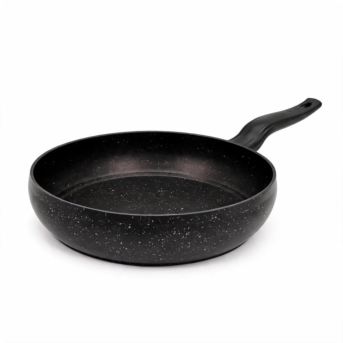 Lavonni Deep Nonstick Frying Pan – 30CM – Black