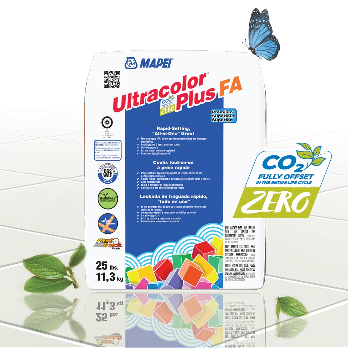 MAPEI 5104 Timberwolf Ultracolor Plus FA Grout, 10 lbs