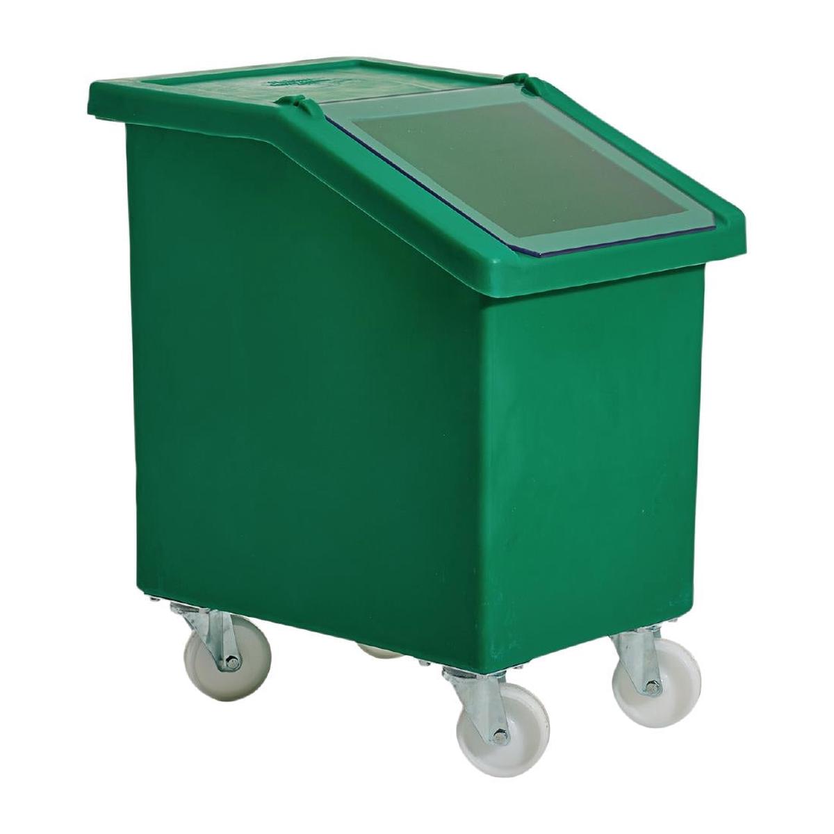 Mobile Ingredient Bin 90Ltr Green – W785